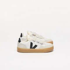 V-90 LEATHER WHITE BLACK NATURAL