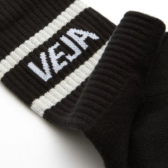 ICONIC SOCKS COTTON BLACK WHITE