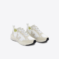 CANARY ELASTIC LACES ALVEOMESH WHITE PIERRE