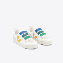V-10 LEATHER MULTICO WHITE OURO