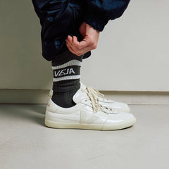 ICONIC SOCKS COTTON BLACK WHITE