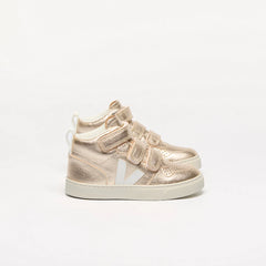 V-10 MID LEATHER PLATINE WHTE
