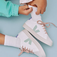 ESPLAR LEATHER WHITE MATCHA LAVANDE