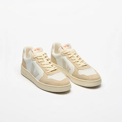 V-82 LEATHER WHITE NATURAL ALMOND