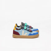 V-90 LEATHER VEJA X MILK STEEL PIERRE