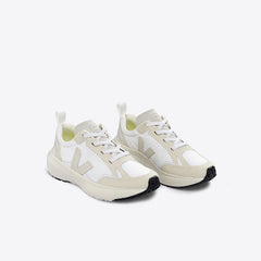 CANARY ELASTIC LACES ALVEOMESH WHITE PIERRE