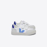 V-12 LEATHER WHITE AQUA PAROS