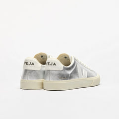 CAMPO LEATHER SILVER WHITE