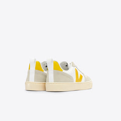 V-10 LEATHER WHITE OURO ALMOND