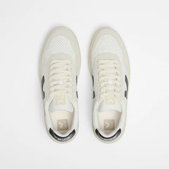 V-90 LEATHER WHITE BLACK