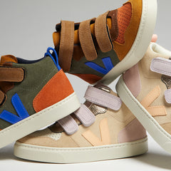 V-10 MID SUEDE MULTICO ALMOND PEACH