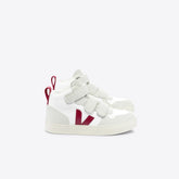 V-10 MID B-MESH WHITE MARSALA