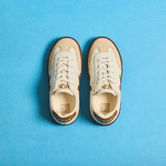 VOLLEY ELASTIC LACES LEATHER WHITE ALMOND BARK