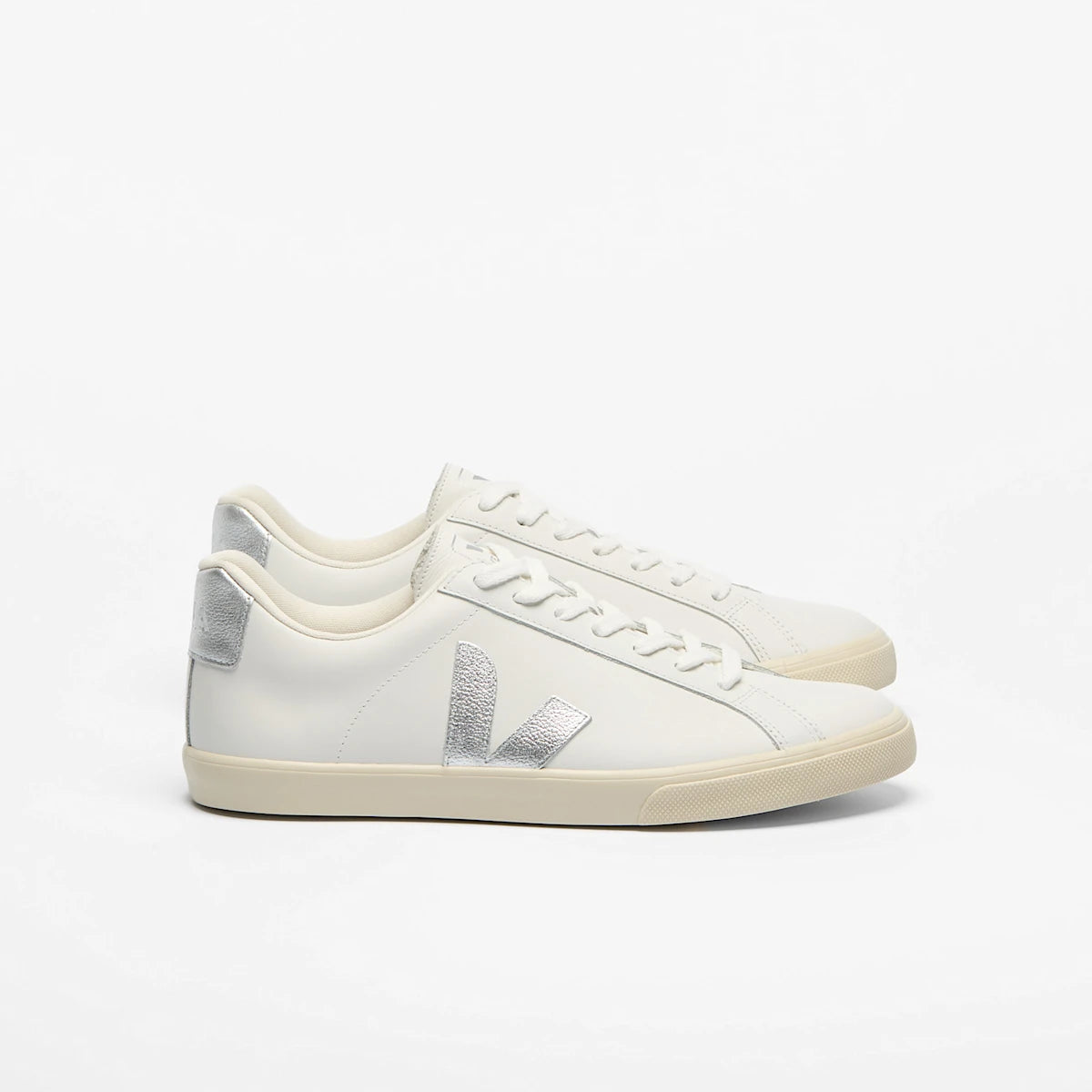 ESPLAR LEATHER WHITE SILVER