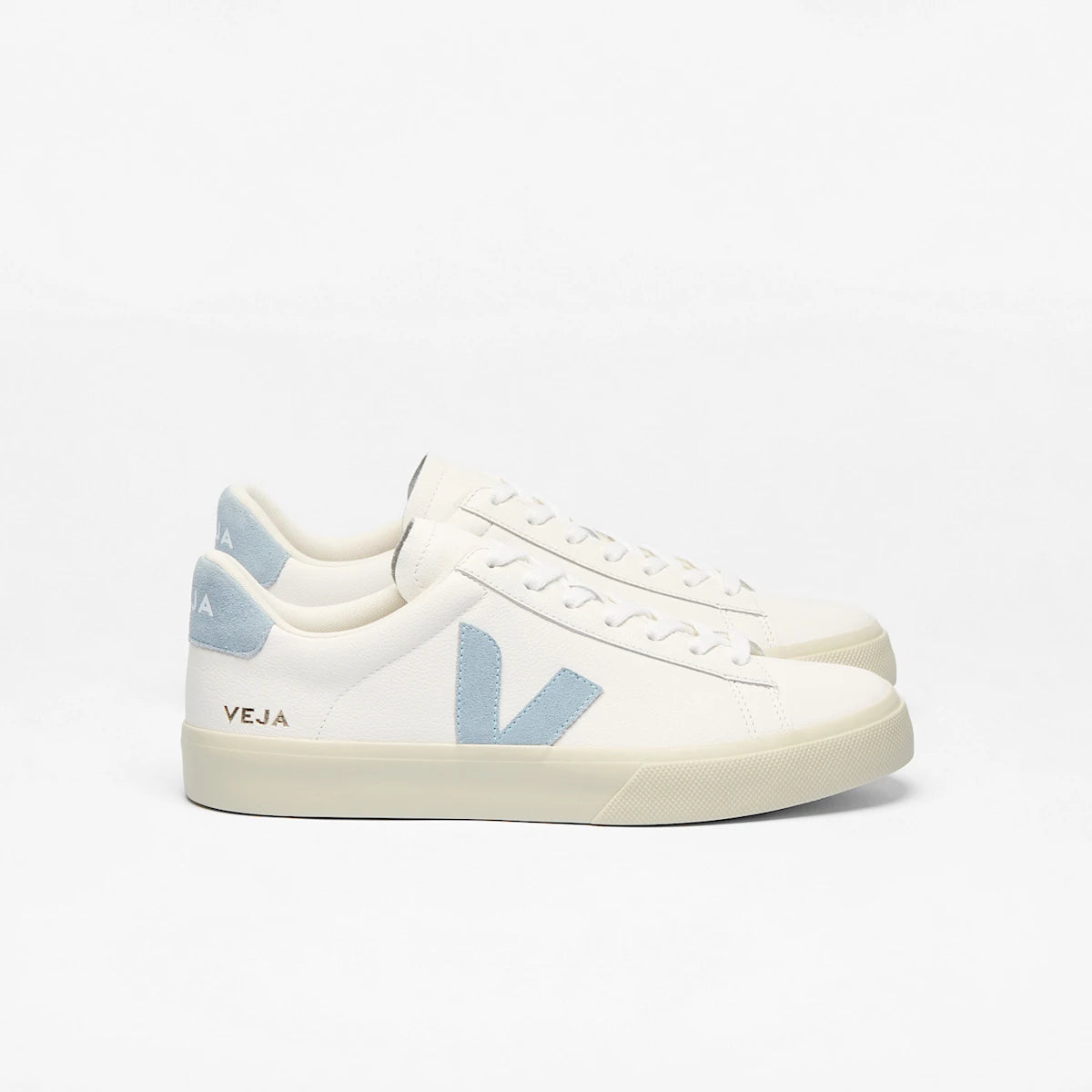 CAMPO LEATHER WHITE STEEL