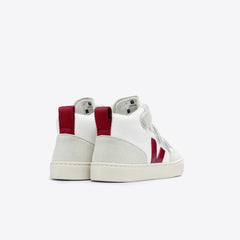 V-10 MID B-MESH WHITE MARSALA