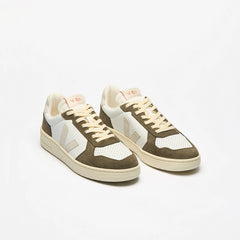 V-82 LEATHER WHITE NATURAL KAKI