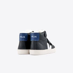 ESPLAR MID FURED LEATHER BLACK WHITE COBALT