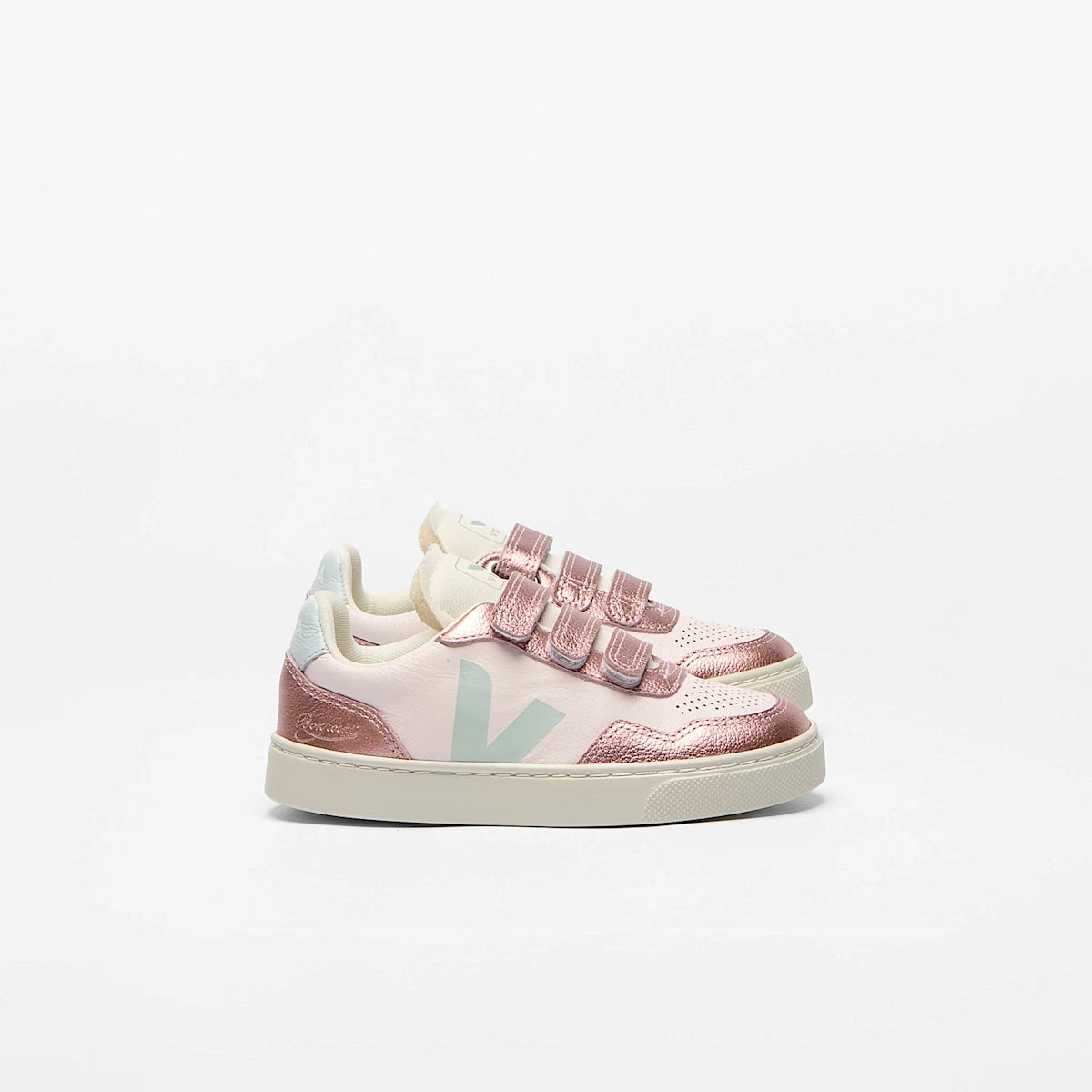 V-90 LEATHER VEJA X BONPOINT LASSI SUN NACRE