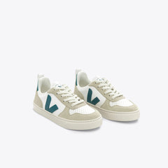 V-10 LEATHER WHITE BRITTANY ALMOND