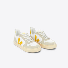 V-10 LEATHER WHITE OURO ALMOND