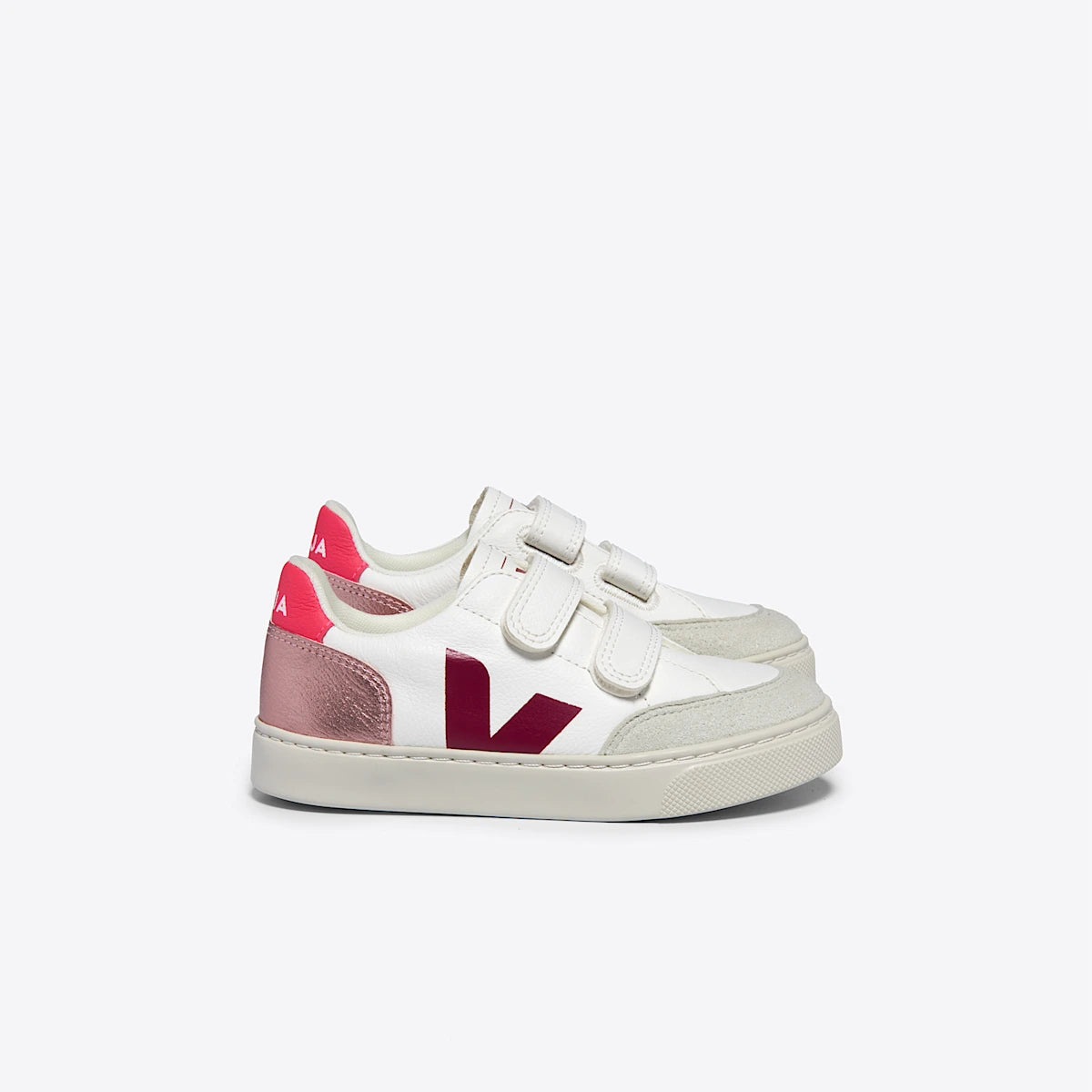 V-12 LEATHER WHITE MULTICO NACRE
