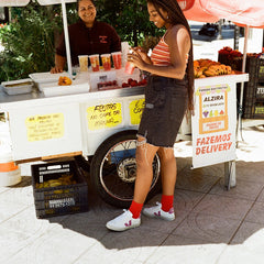 CAMPO LEATHER WHITE MULBERRY