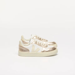 V-10 LEATHER WHITE CALCAIRE PLATINE