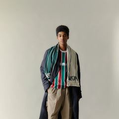 SCARF PANENKA COTTON DARK GREEN