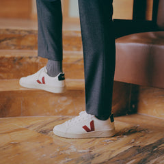 URCA CWL WHITE MARSALA BLACK