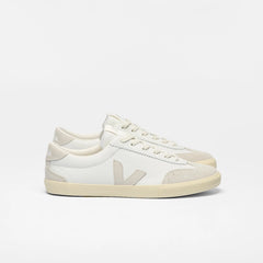 VOLLEY LEATHER WHITE NATURAL