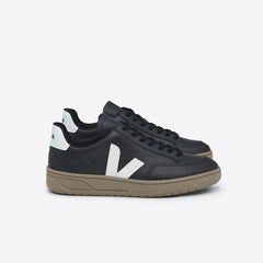 V-12 LEATHER BLACK DUNE