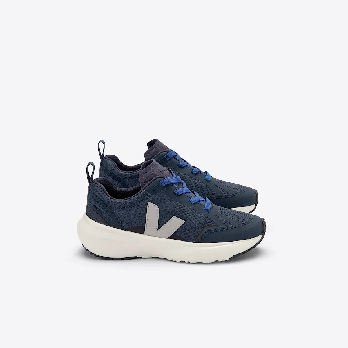 CANARY ELASTIC LACES ALVEOMESH NAUTICO OXFORD GREY