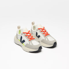 CANARY ELASTIC LACES LEATHER WHITE NAUTICO