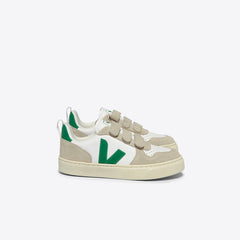 V-10 LEATHER WHITE EMERAUDE