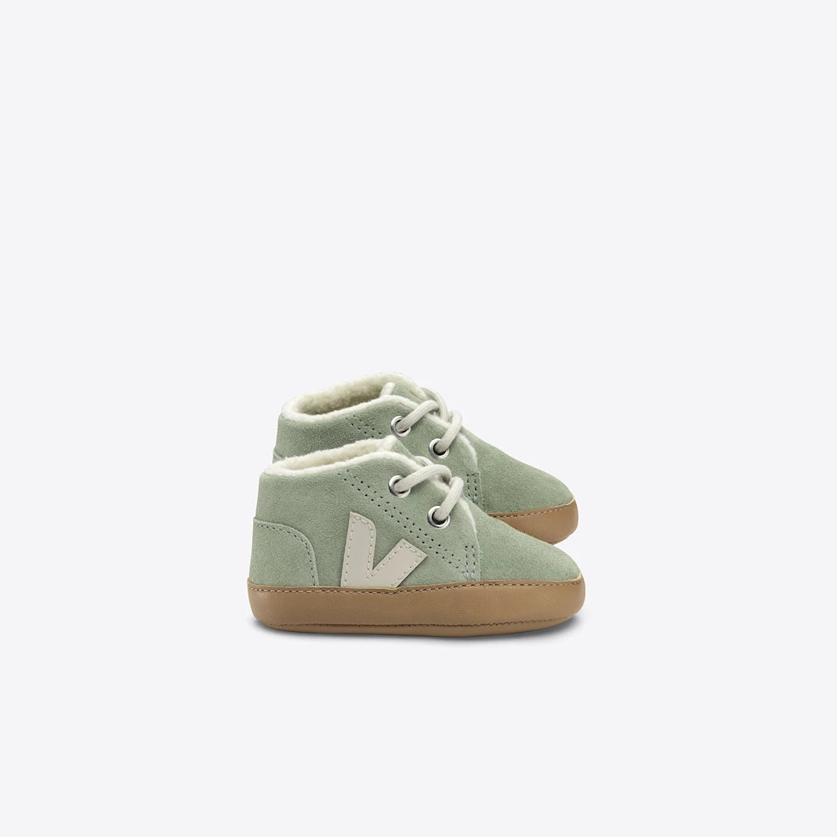 BABY FURED SUEDE CLAY PIERRE
