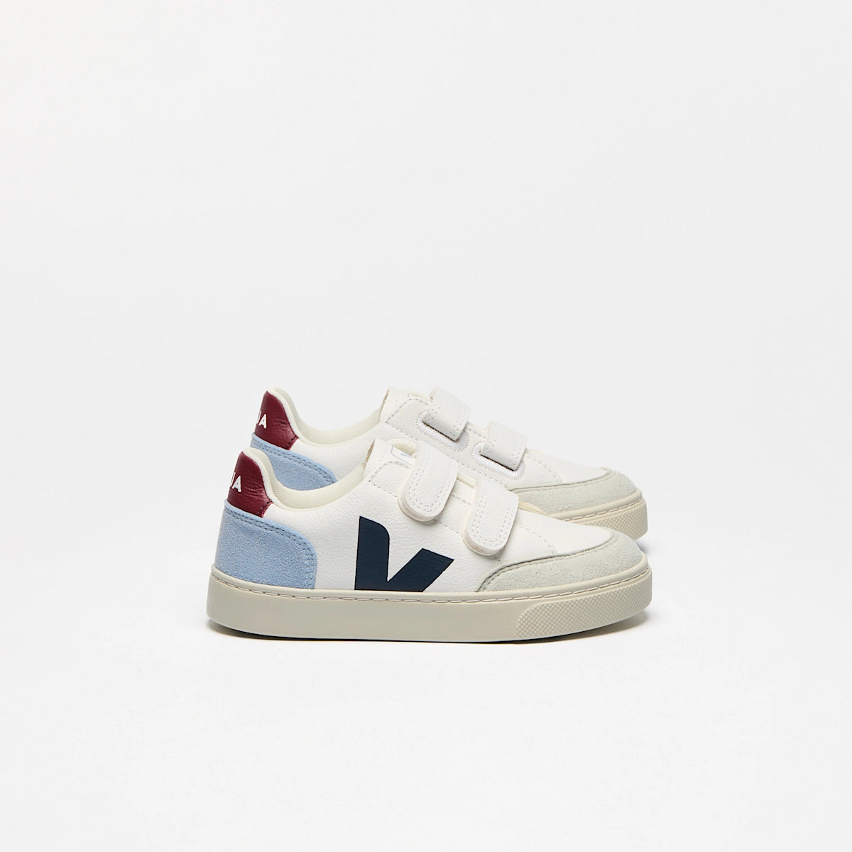 V-12 LEATHER WHITE MULTICO STEEL