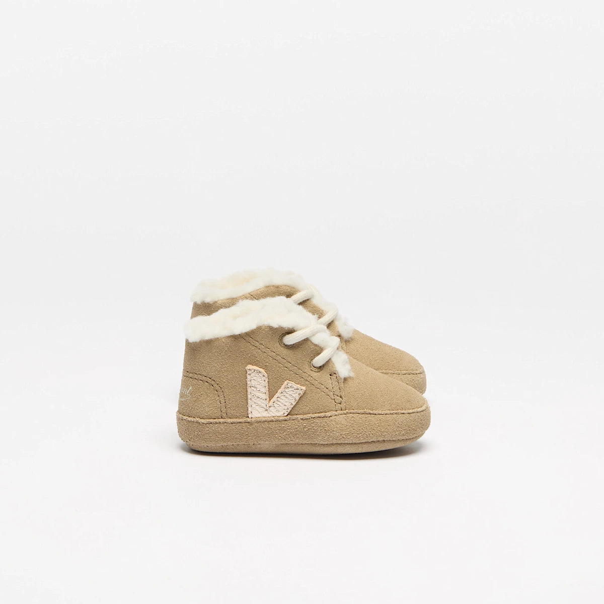 BABY FURED VEJA X BONPOINT DUNE PLATINE