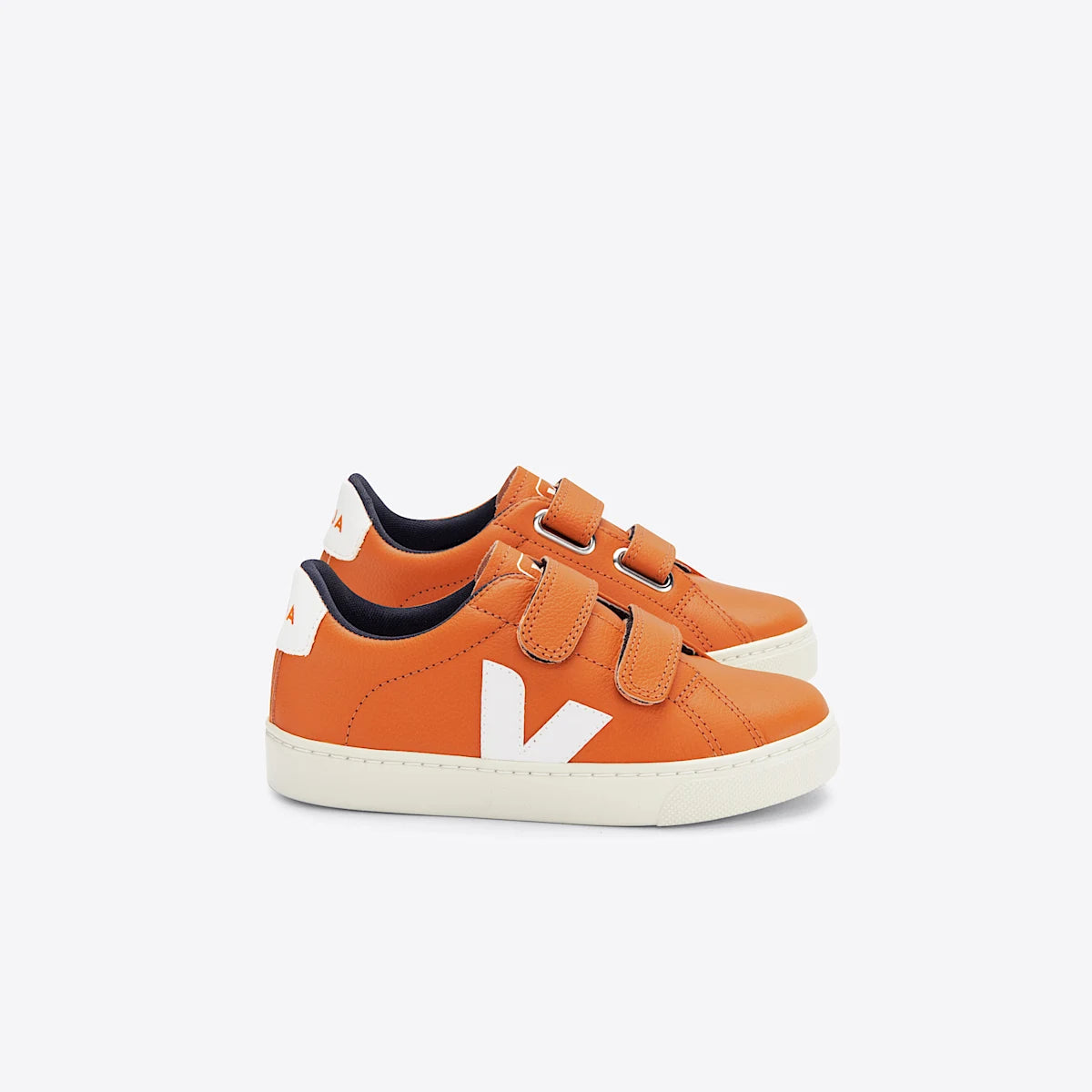 ESPLAR LEATHER PUMPKIN WHITE